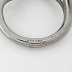 Hermes Jumbo Scarf Ring Closure Metal Silver — view 4