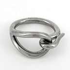Hermes Jumbo Scarf Ring Closure Metal Silver — view 2