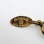 Chanel CC Logo Necklace Gold Plated — view 5