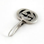 Gucci Interlocking Earrings Swing 925 Sterling Silver — view 3
