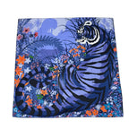 Hermes Carre Tiger Alice Charley Shawl Scarf — view 2
