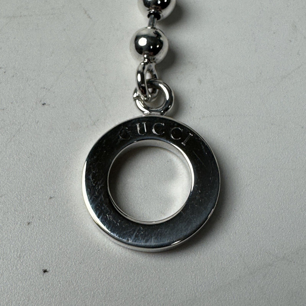 Gucci Polished Ball Chain Necklace 925 Sterling Silver — view 6