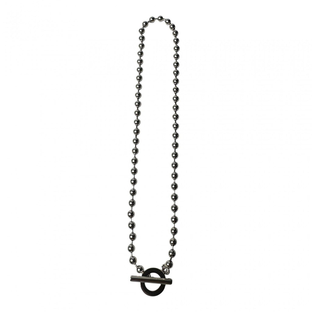 Gucci Polished Ball Chain Necklace 925 Sterling Silver — view 3