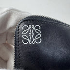 Loewe Anagram Triangle Coin Case Black