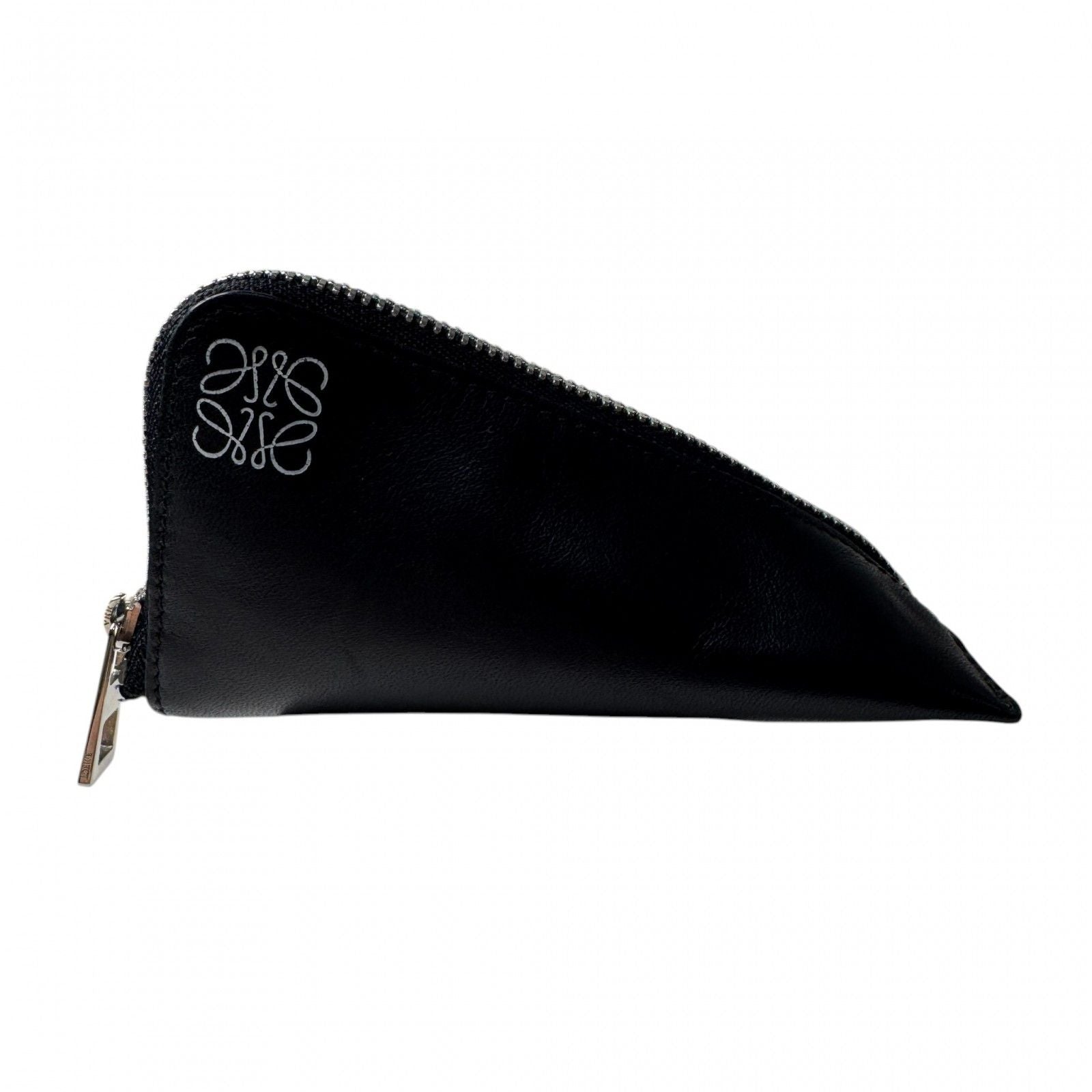 Loewe Anagram Triangle Coin Case Black