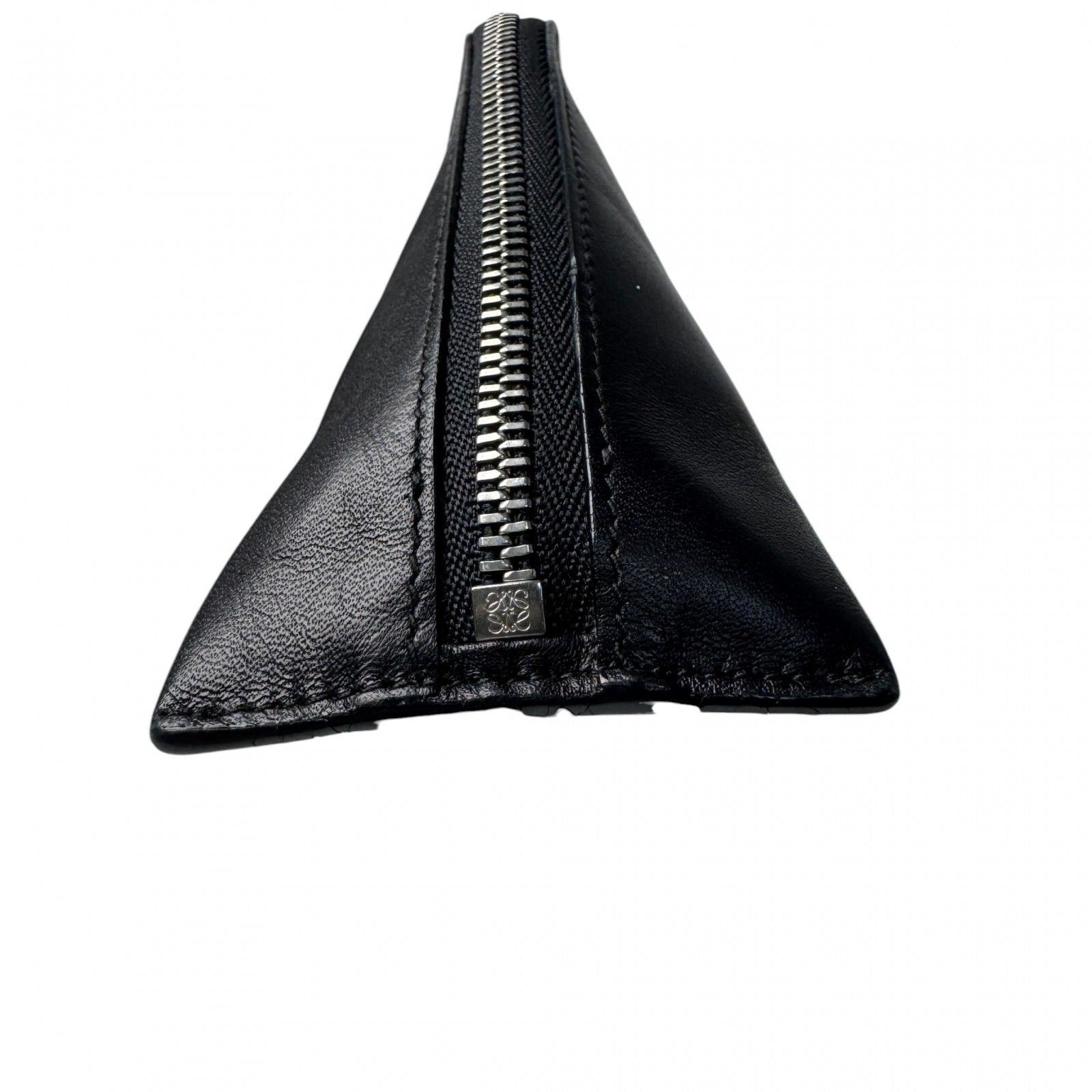 Loewe Anagram Triangle Coin Case Black