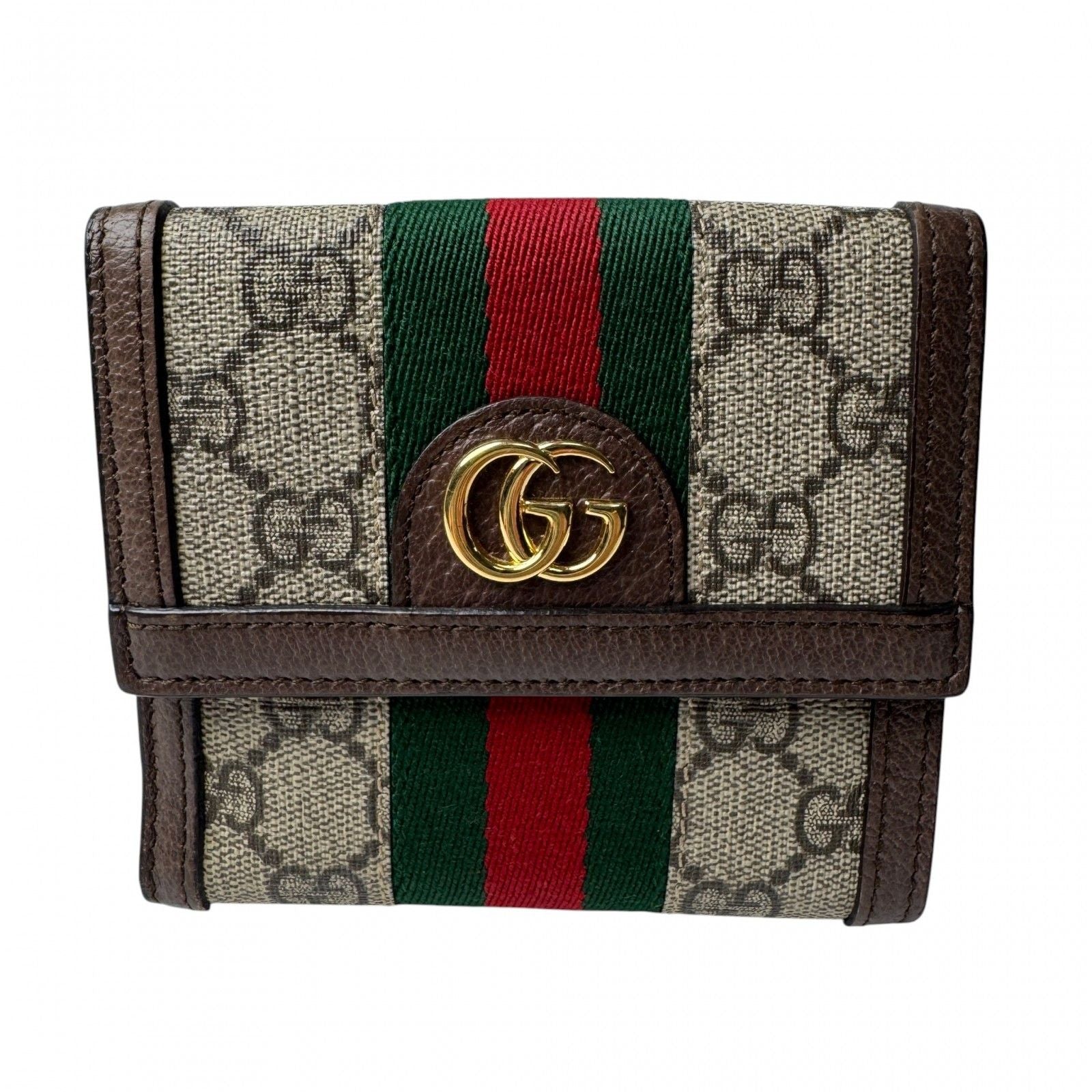 Gucci GG Supreme Compact Wallet