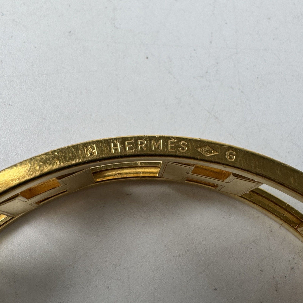Hermes Rondo Ash Bangle Reversible Bracelet — view 9