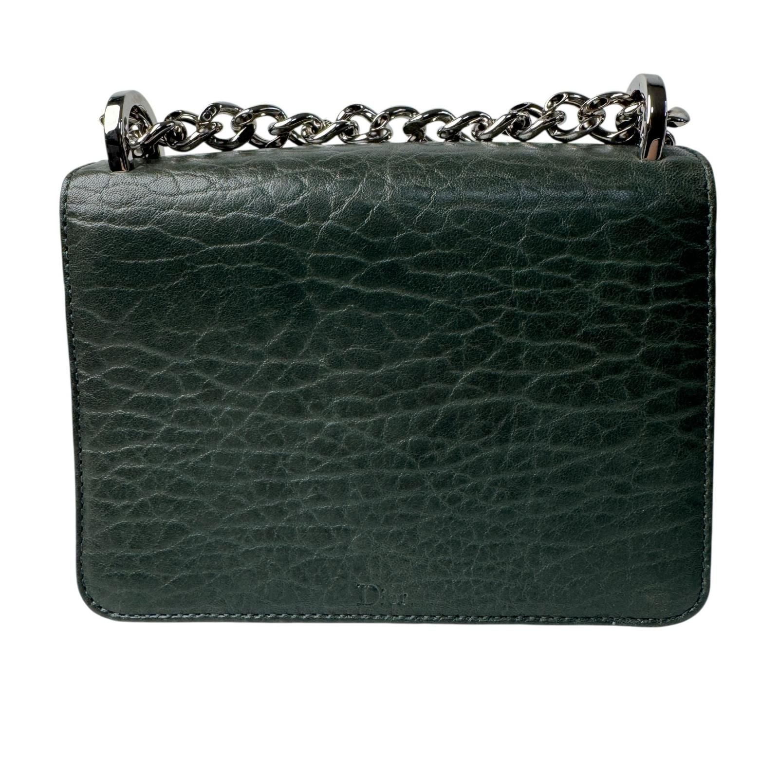 Dior Diorama Club Emblem Chain Shoulder Bag Dragonfly — view 4