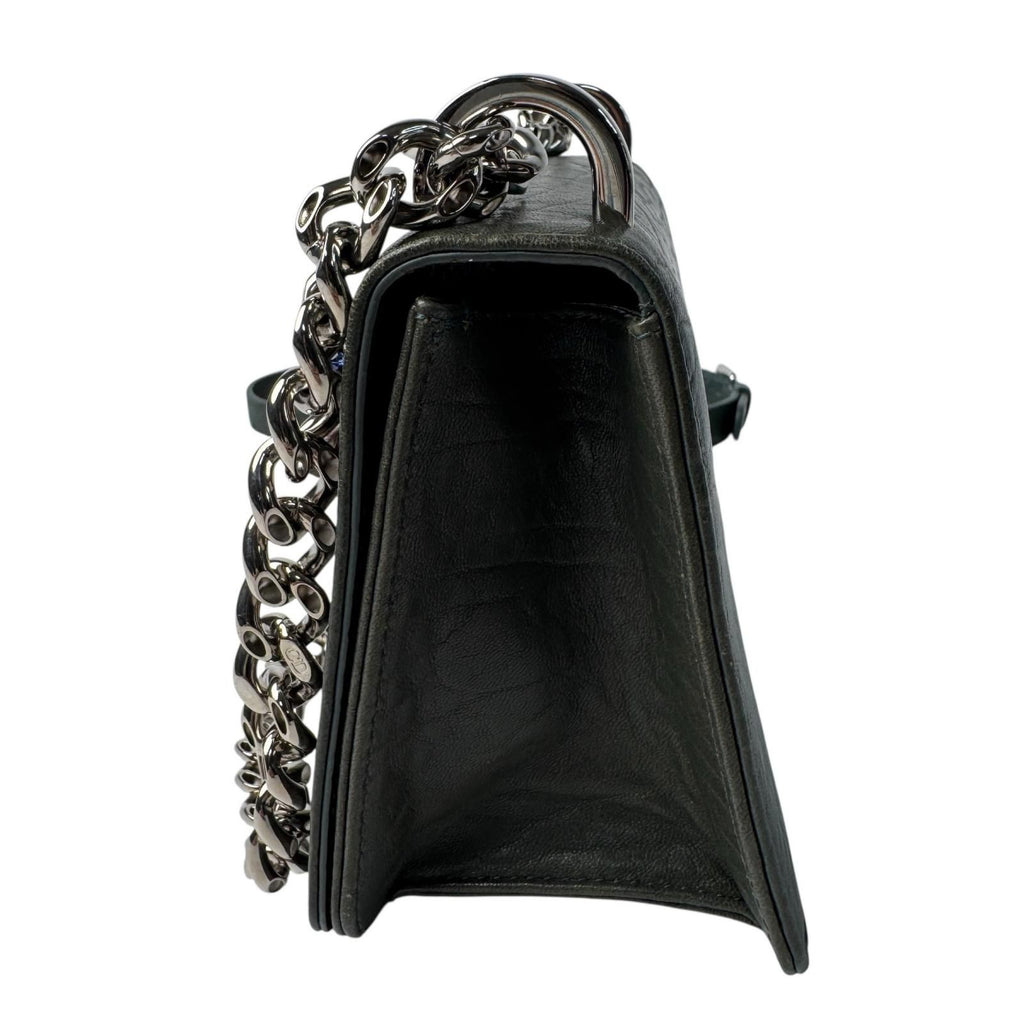 Dior Diorama Club Emblem Chain Shoulder Bag Dragonfly — view 5