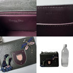 Dior Diorama Club Emblem Chain Shoulder Bag Dragonfly — view 9