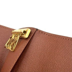 Louis Vuitton Multicles 6 Monogram Leather Brown Key Case Gold Key Holder — view 6