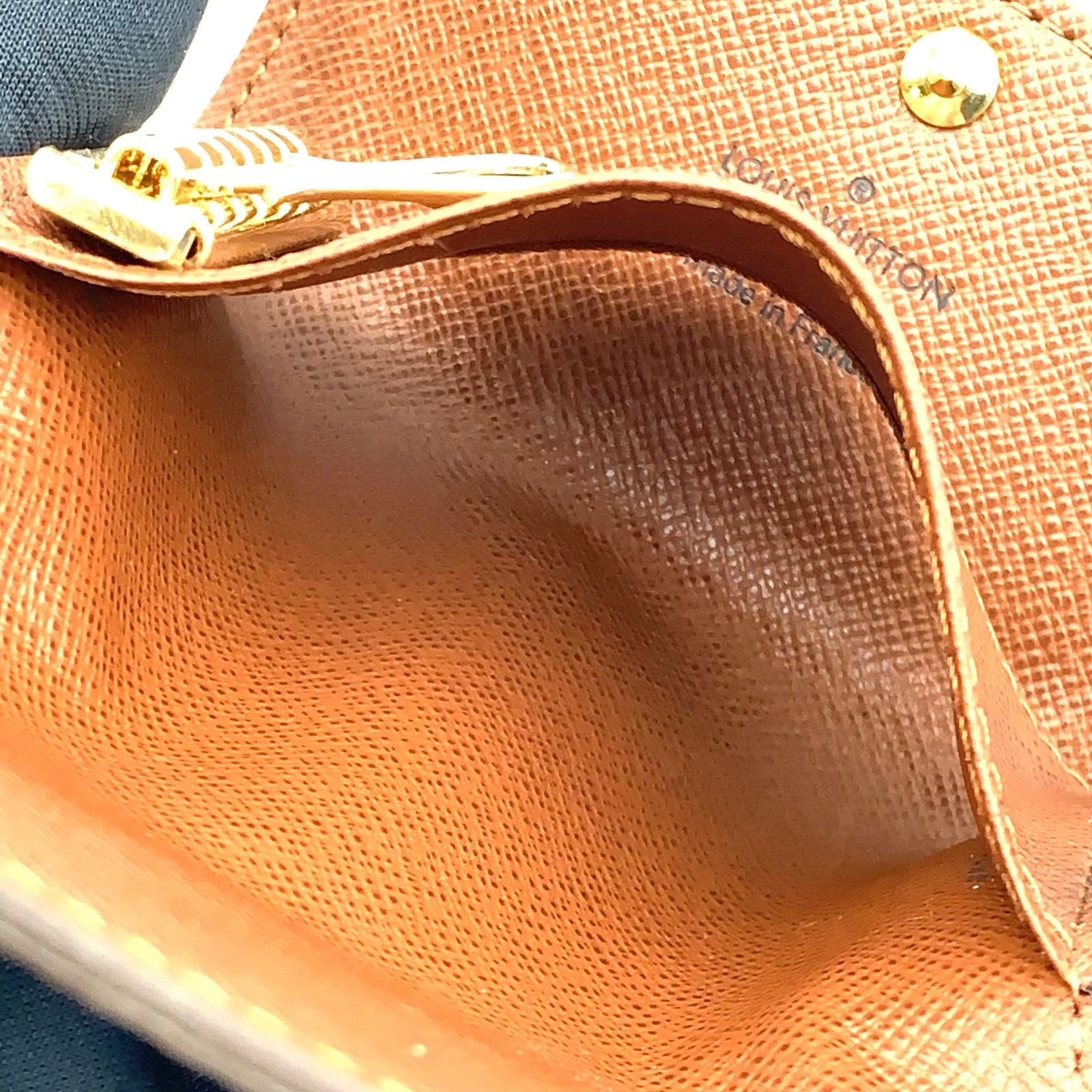 Louis Vuitton Multicles 6 Monogram Leather Brown Key Case Gold Key Holder — view 5