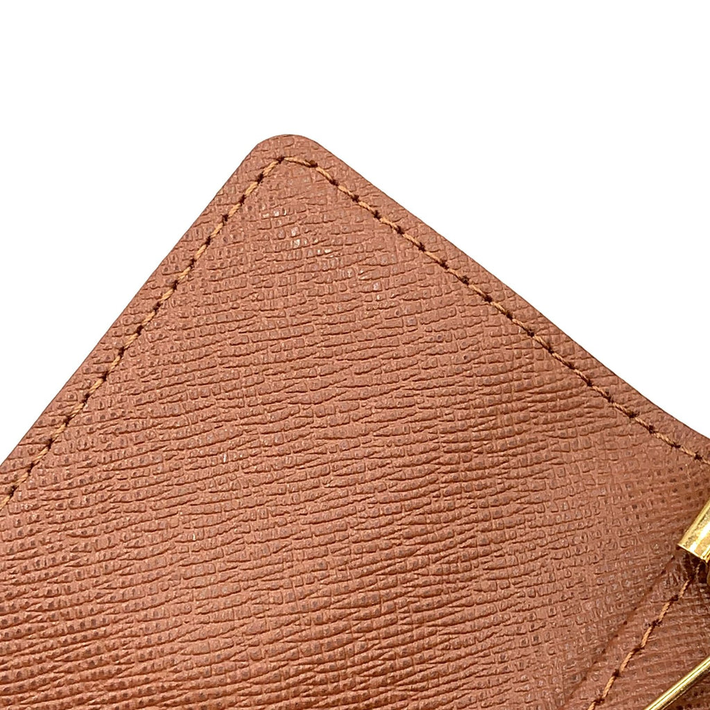 Louis Vuitton Multicles 6 Monogram Leather Brown Key Case Gold Key Holder — view 8