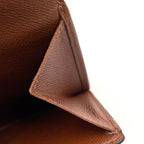Louis Vuitton Porte Monet Billets Cult Cles Monogram Leather Brown Trifold — view 6