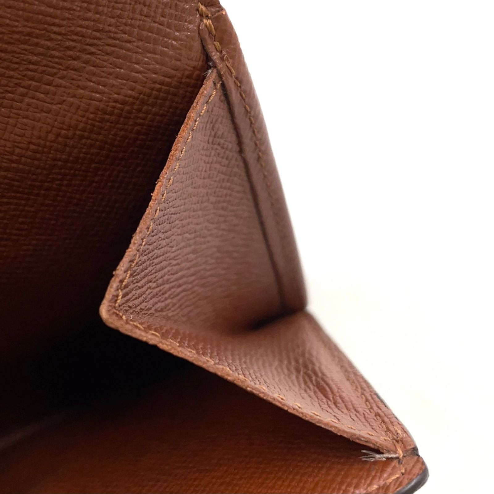 Louis Vuitton Porte Monet Billets Cult Cles Monogram Leather Brown Trifold — view 6