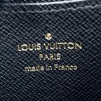 Louis Vuitton Zippy Coin Purse Monogram Giant Leather Brown Case Gold — view 4