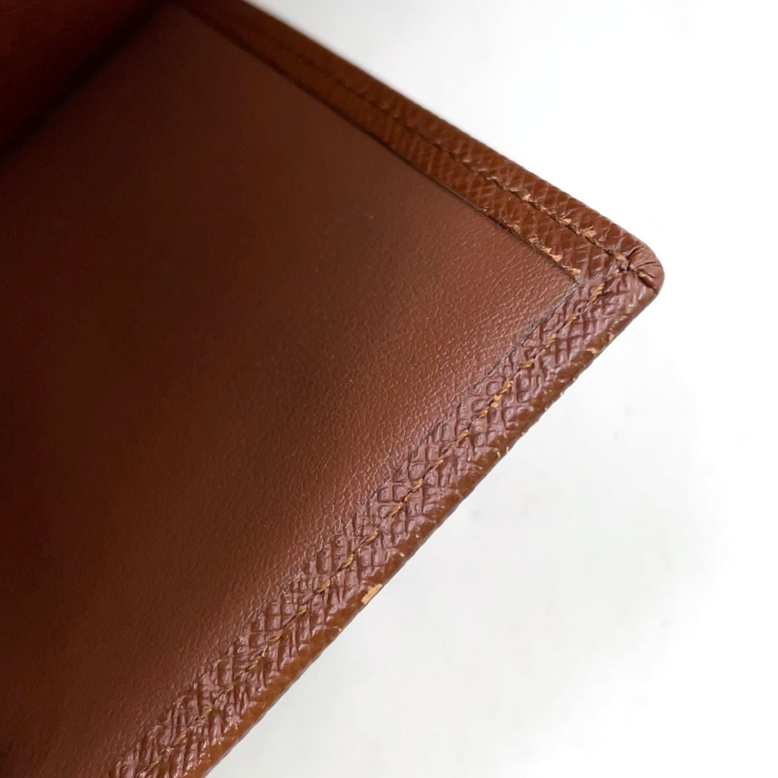 Louis Vuitton Porte Monet Billets Cult Cles Monogram Leather Brown Trifold — view 8