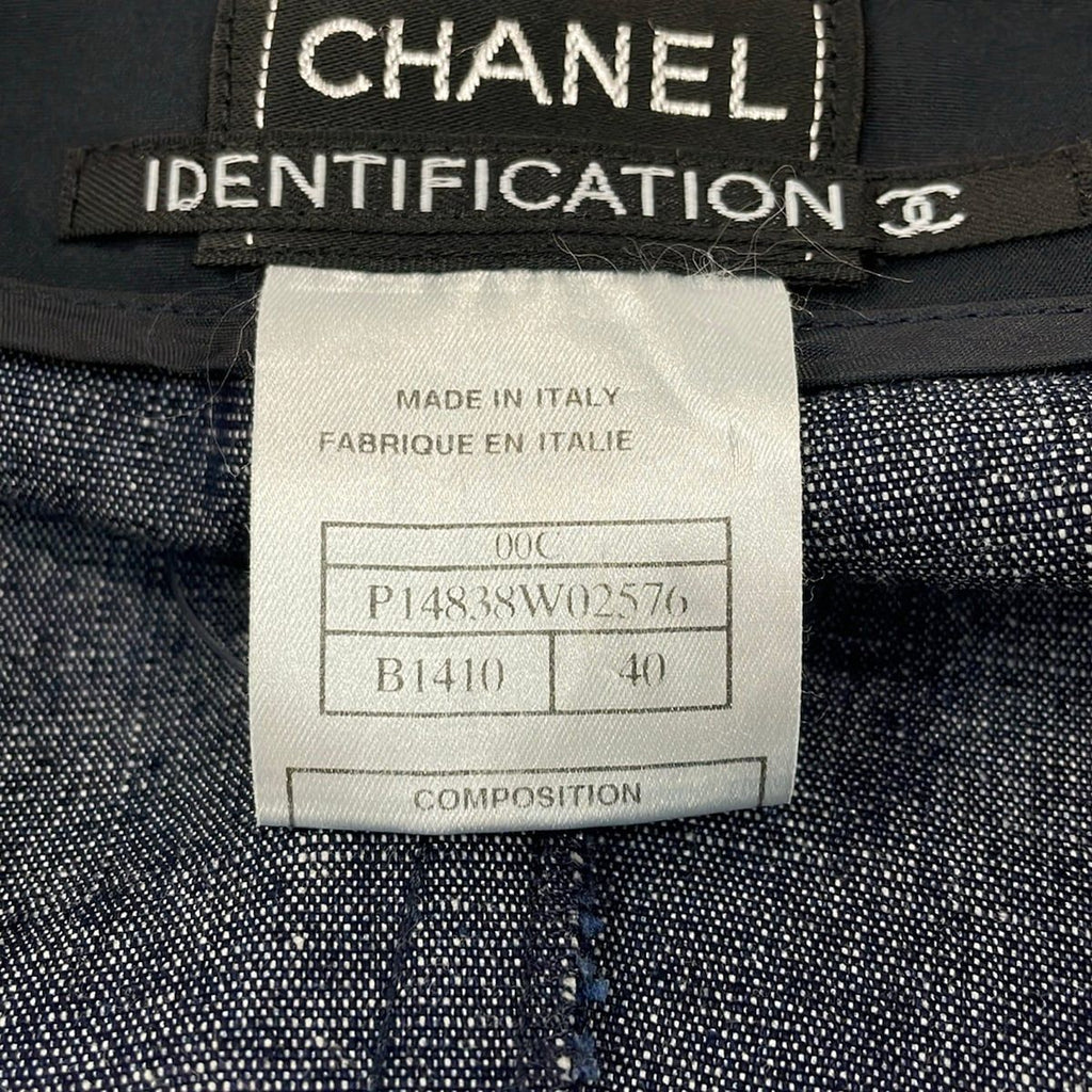 Chanel Shorts 40 M Navy Identification — view 4