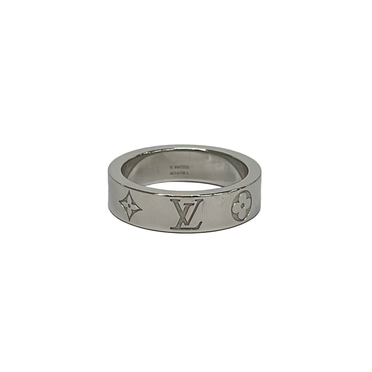 Louis Vuitton Ring LV Mosaic Silver