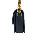 Dior Shoulder Bag 30 Montaigne Oblique Dark Navy Ivory Black — view 4