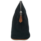 Hermes Bolide Pouch Mmh Logo Leather Black — view 4