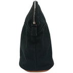 Hermes Bolide Pouch Mmh Logo Leather Black — view 5