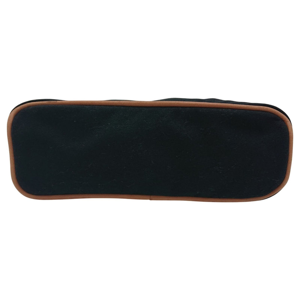 Hermes Bolide Pouch Mmh Logo Leather Black — view 7