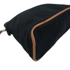 Hermes Bolide Pouch Mmh Logo Leather Black — view 8
