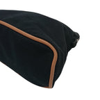 Hermes Bolide Pouch Mmh Logo Leather Black — view 9