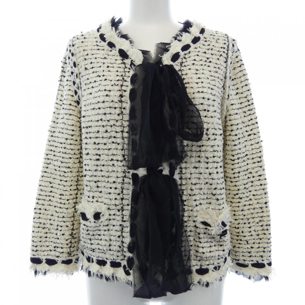 Chanel Vintage Collarless Jacket