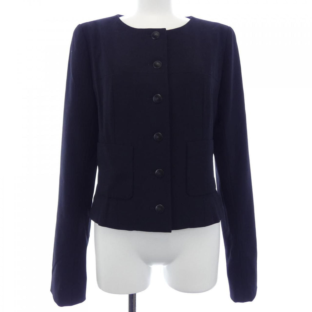 Chanel Vintage Collarless Jacket