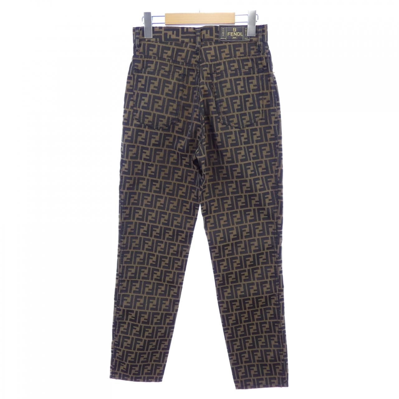 Fendi Vintage Pants Brown — view 2