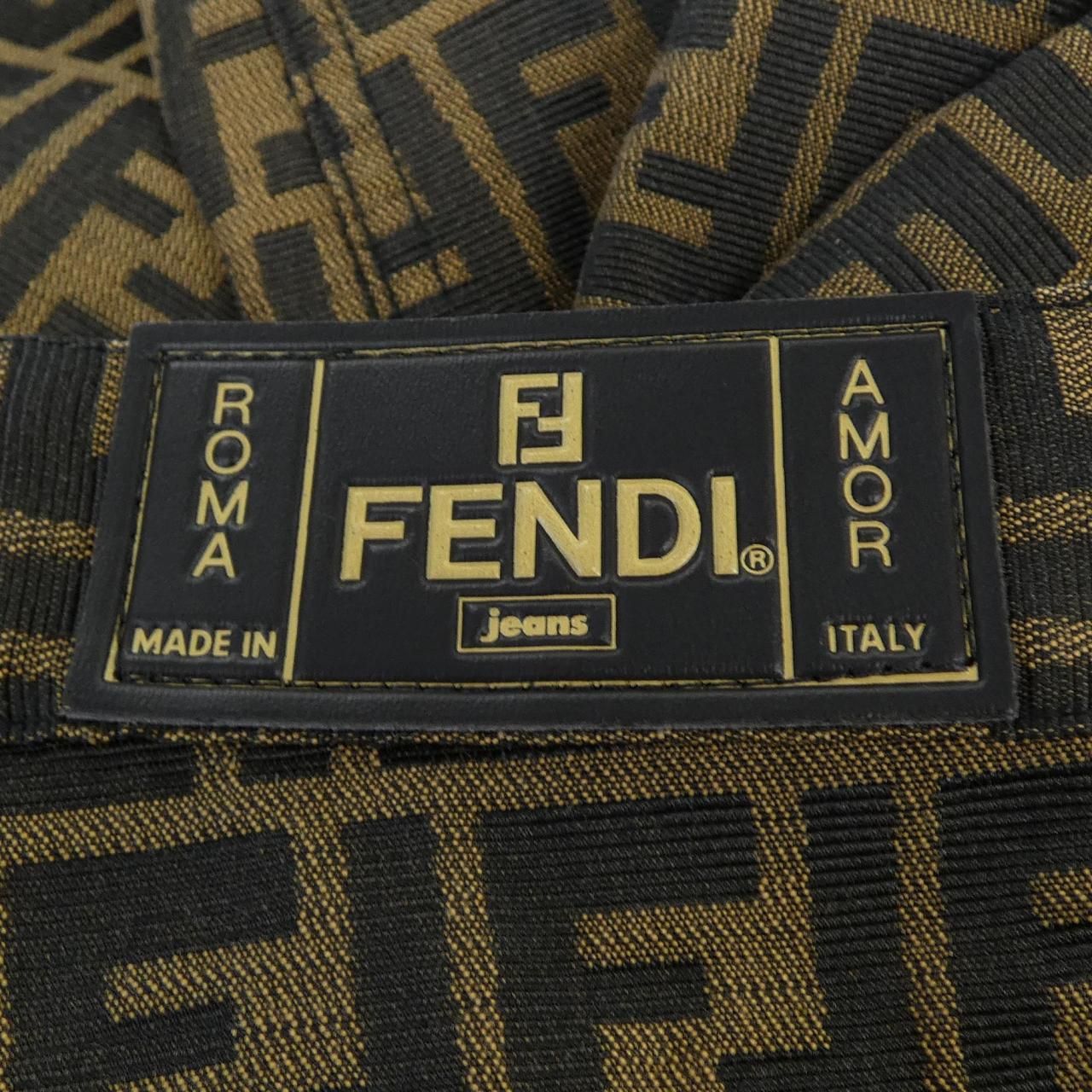 Fendi Vintage Pants Brown — view 4