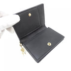 Dior Lady Dior Blue Card Holder Case — view 4