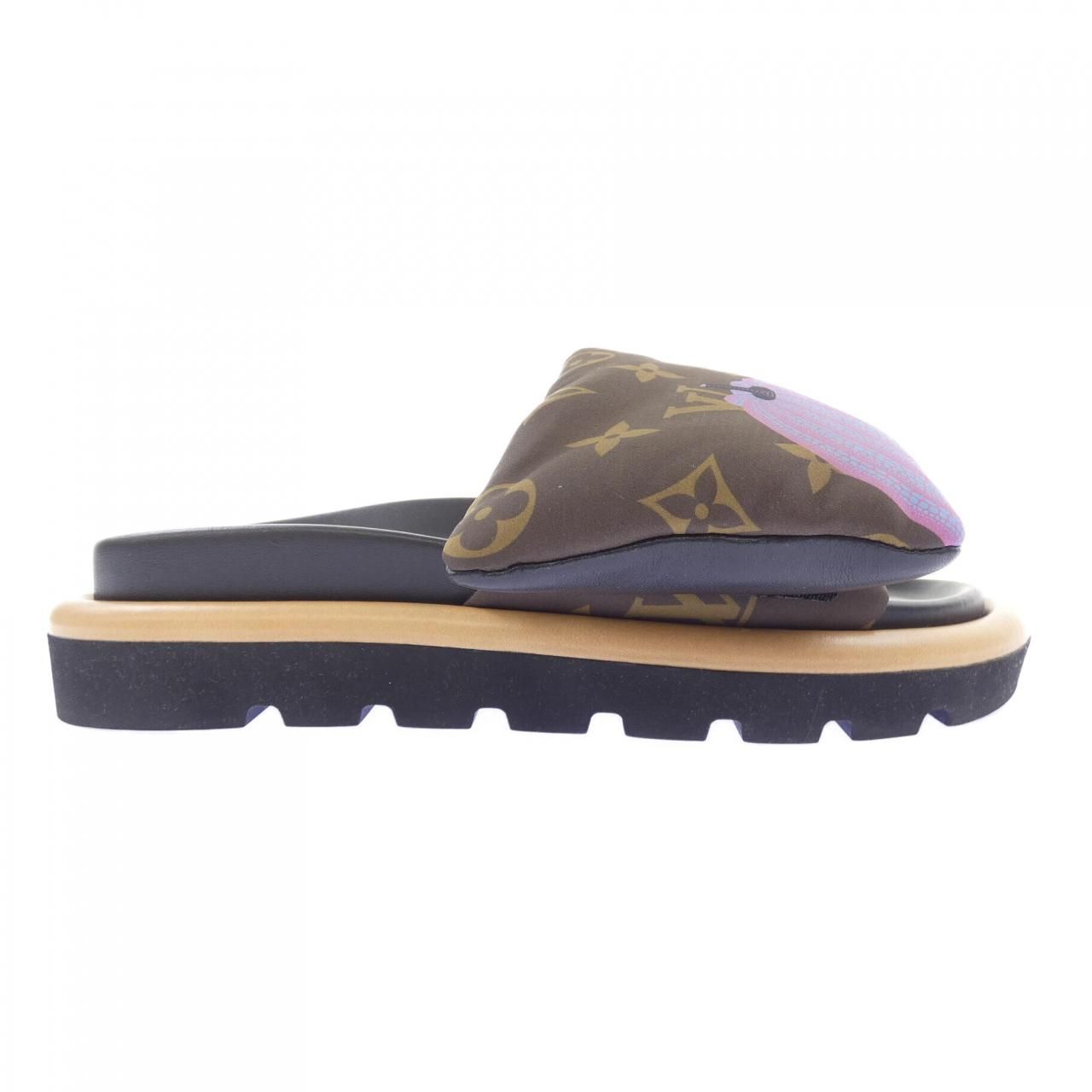Louis Vuitton Yayoi Kusama Pumpkin LV Yk Poulet Pillow Line Sandals