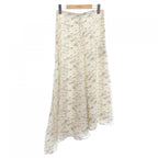 Fendi Ahlj Skirt White