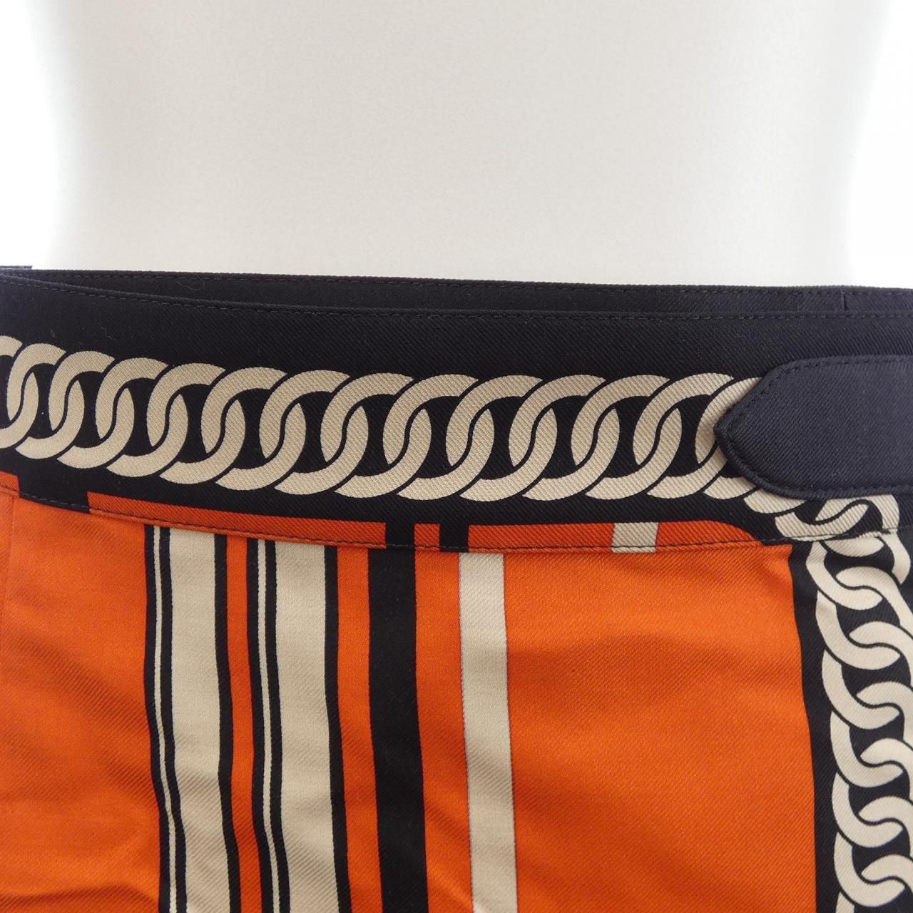 Hermes Twill Lane Skirt — view 5