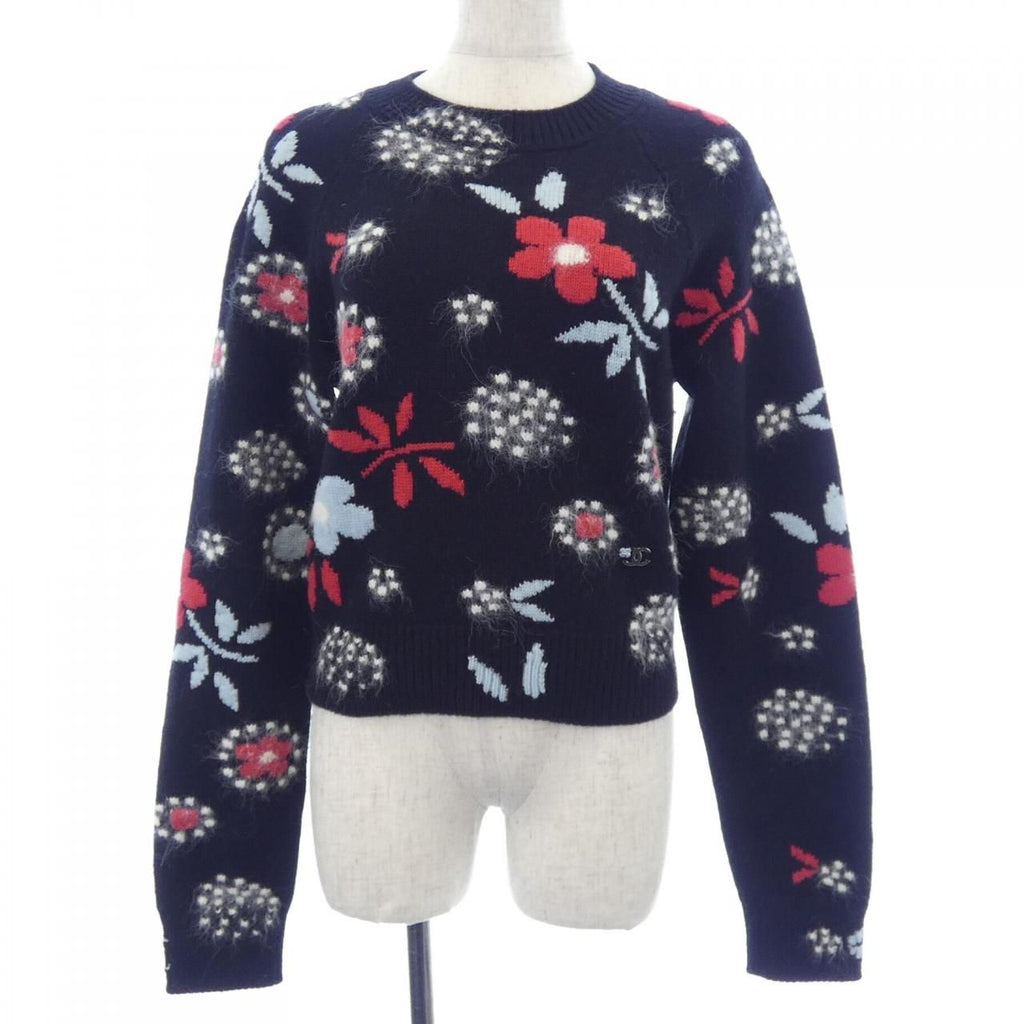 Chanel Knit Sweater Black