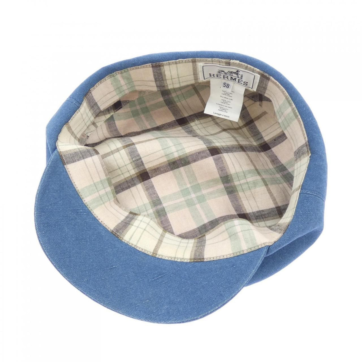 Hermes Cap Hat Blue — view 5