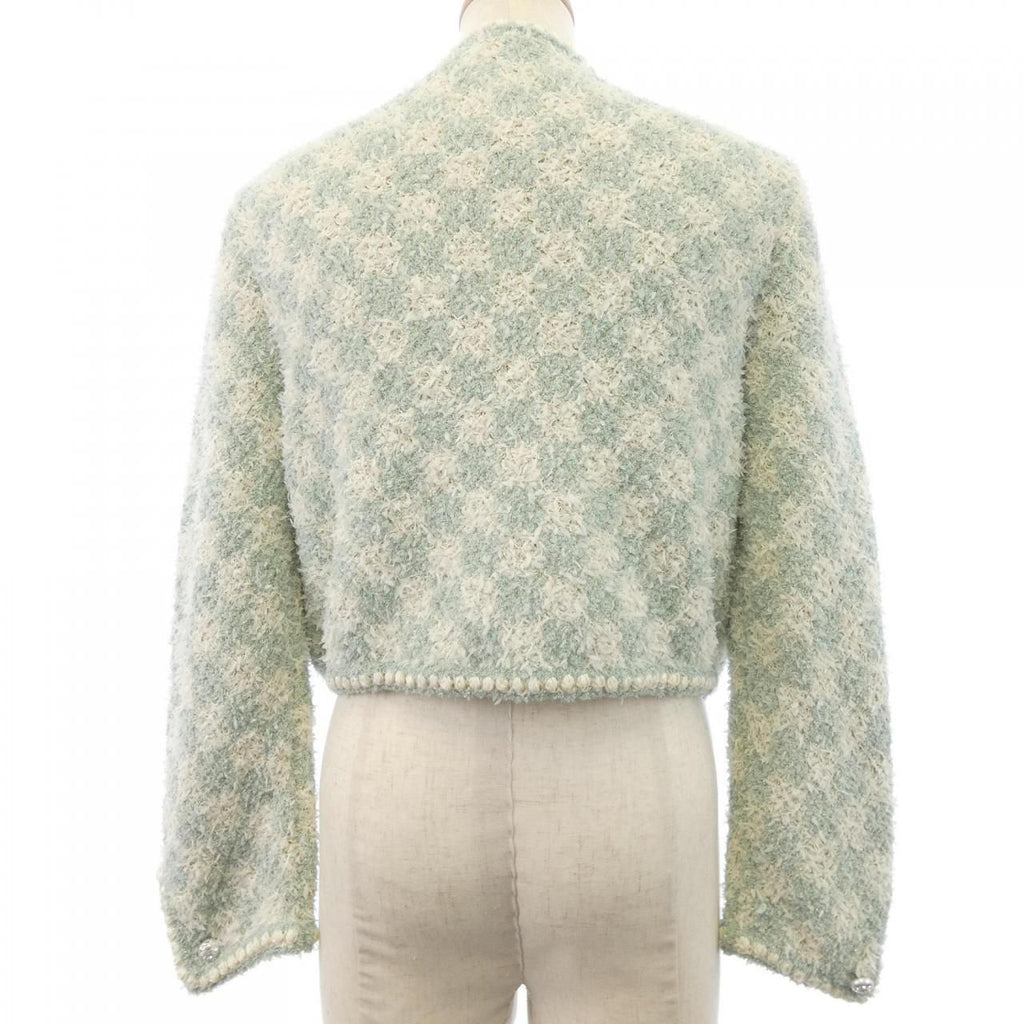 Chanel Collarless Jacket White — view 2