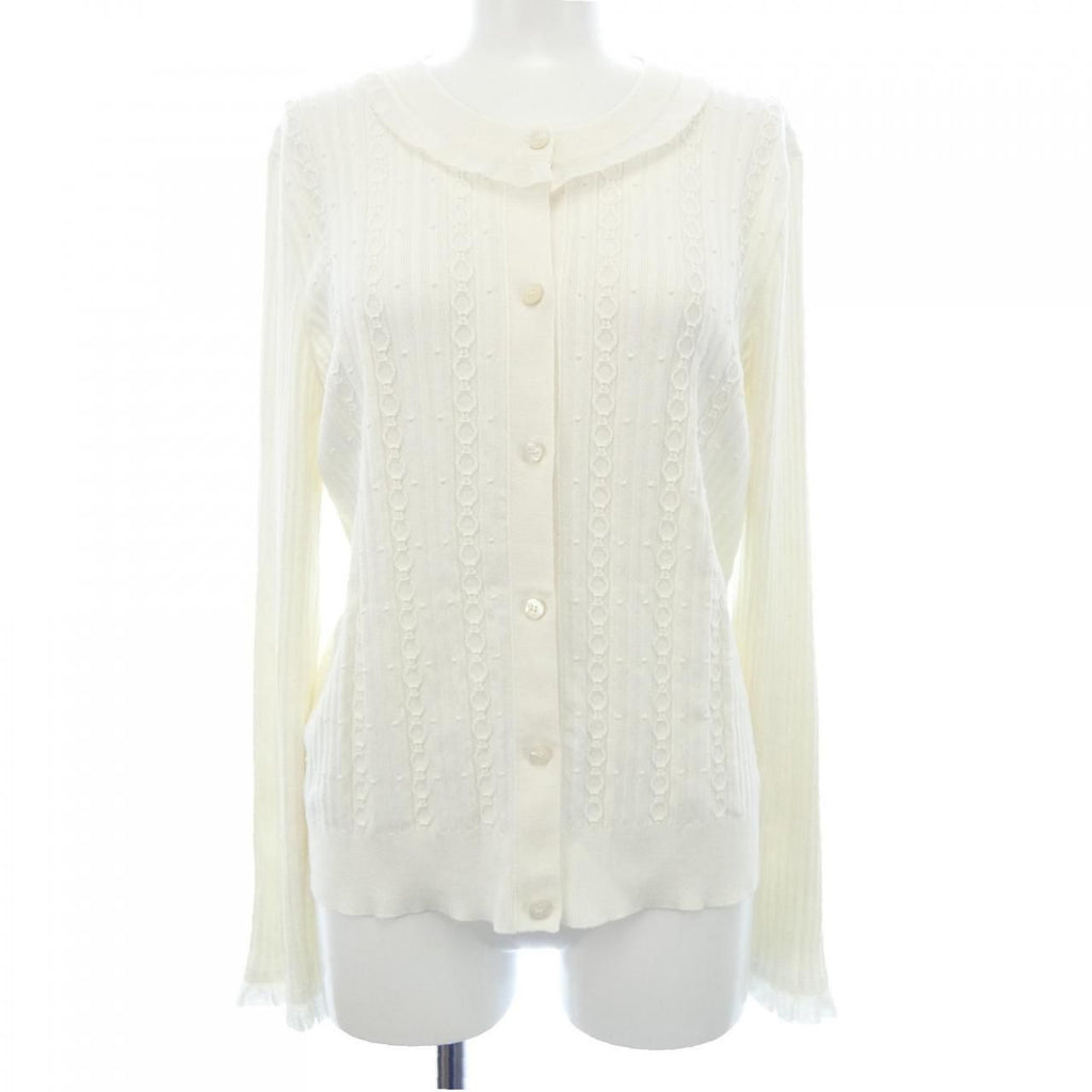 Hermes Cardigan White