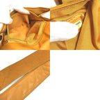 Chanel Shoulder Bag CC Logo All Over Pattern Leather Orange — view 9