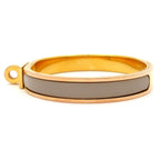 Hermes Bangle Mini Click Kelly Gold Gray Ju Bracelet — view 6