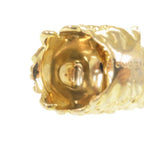 Gucci Lion Head Metal Stone Gold Ring — view 6