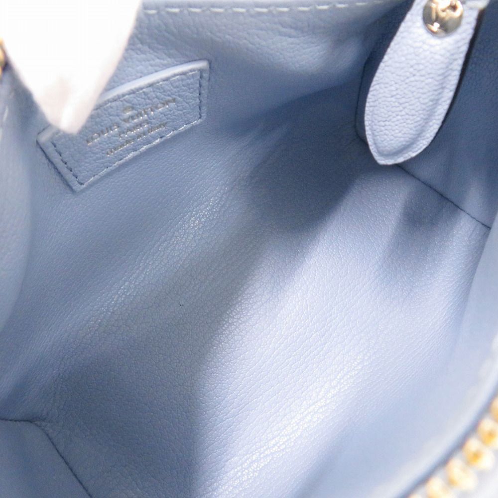 Louis Vuitton Nano Speedy IC 2-Way Leather Mink Furite Blue Handbag — view 6