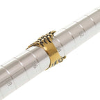 Gucci Lion Head Metal Stone Gold Ring — view 8