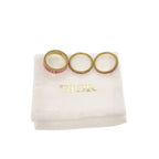 Dior Code Triple Strand Ring Metal Gold Pink — view 2