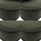Gucci Vintage Turnlock 000 Felt Green Black 2-Way Shoulder Bag — view 4
