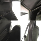 Gucci Vintage Turnlock 000 Felt Green Black 2-Way Shoulder Bag — view 8